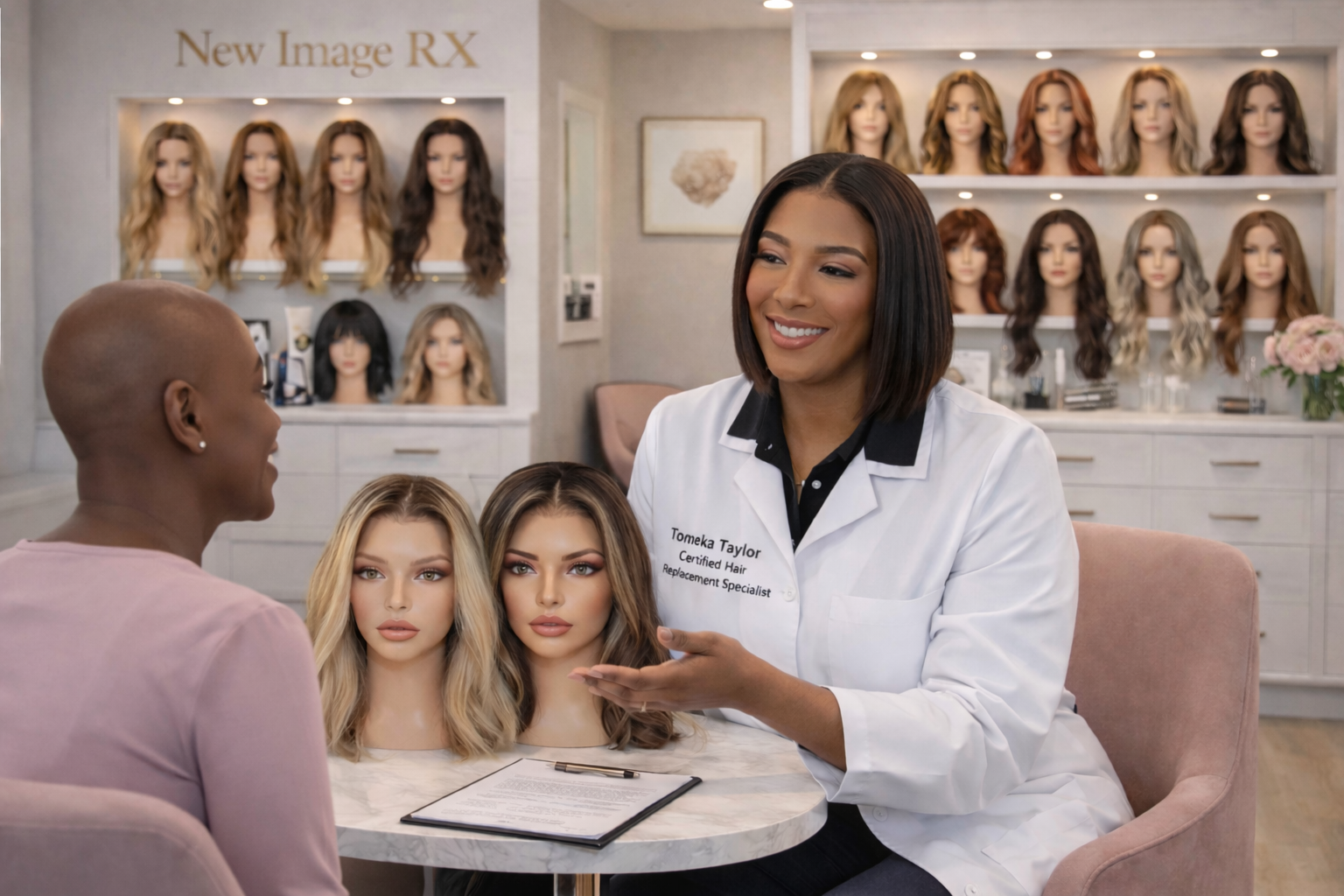 Private medical wig consultation in Chester VA
