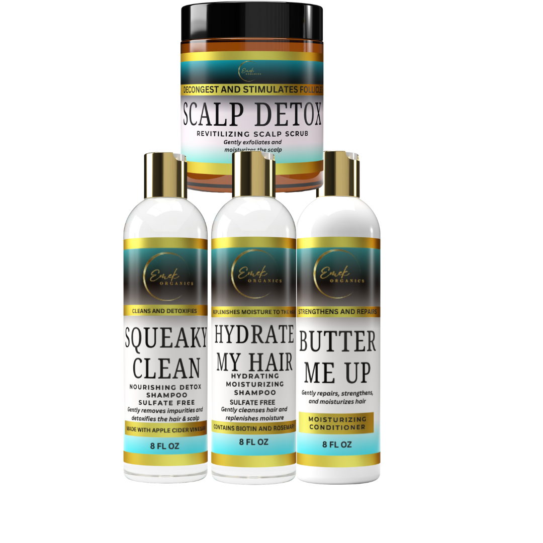 Emek Organics Scalp & Hair Care Kit