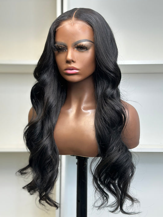 Miranda-24" HD 5x5 Lace Closure Glueless Human Hair Wig